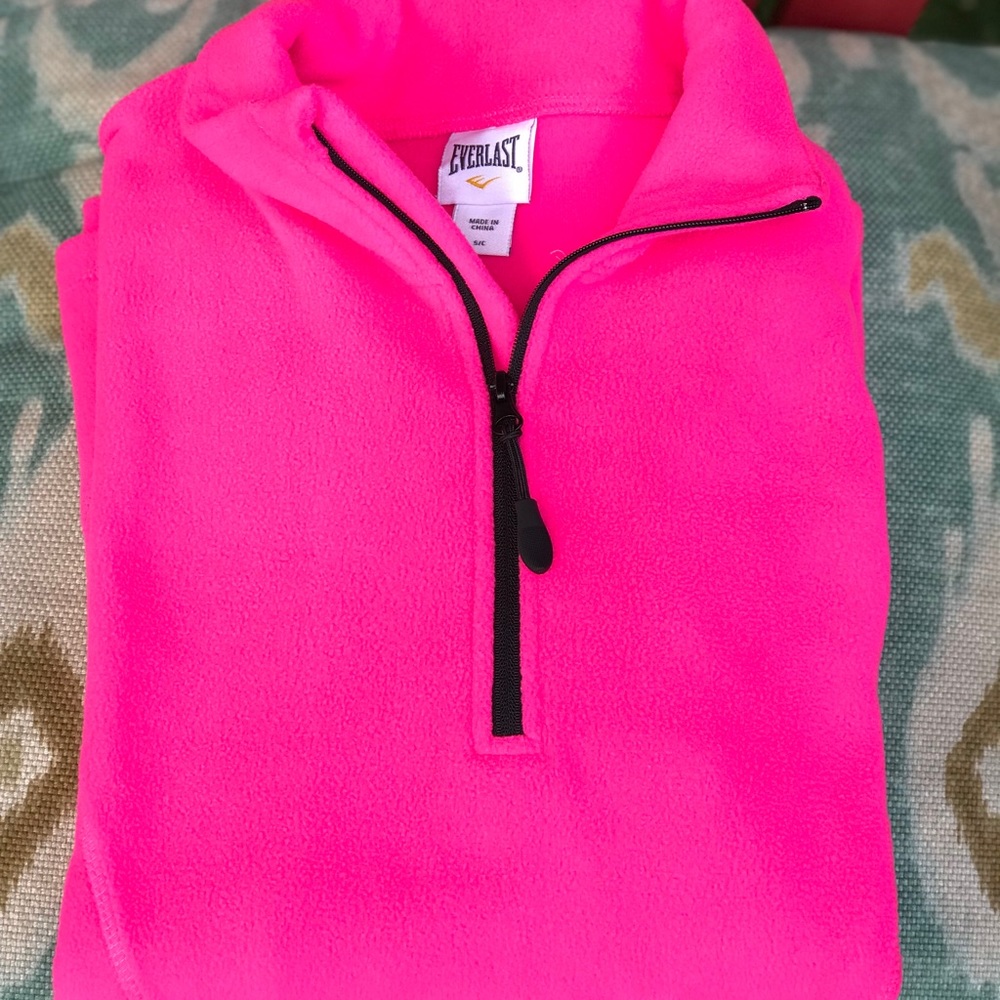 New pullover jacket with zip and Thumb Holes - Picture 2 of 2